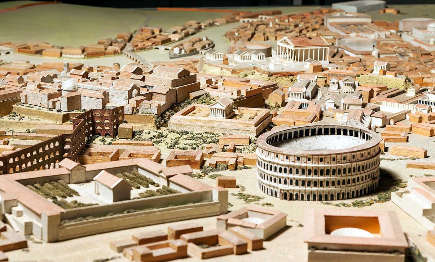 Ancient Rome model, 1976. Image © Bob Miller.