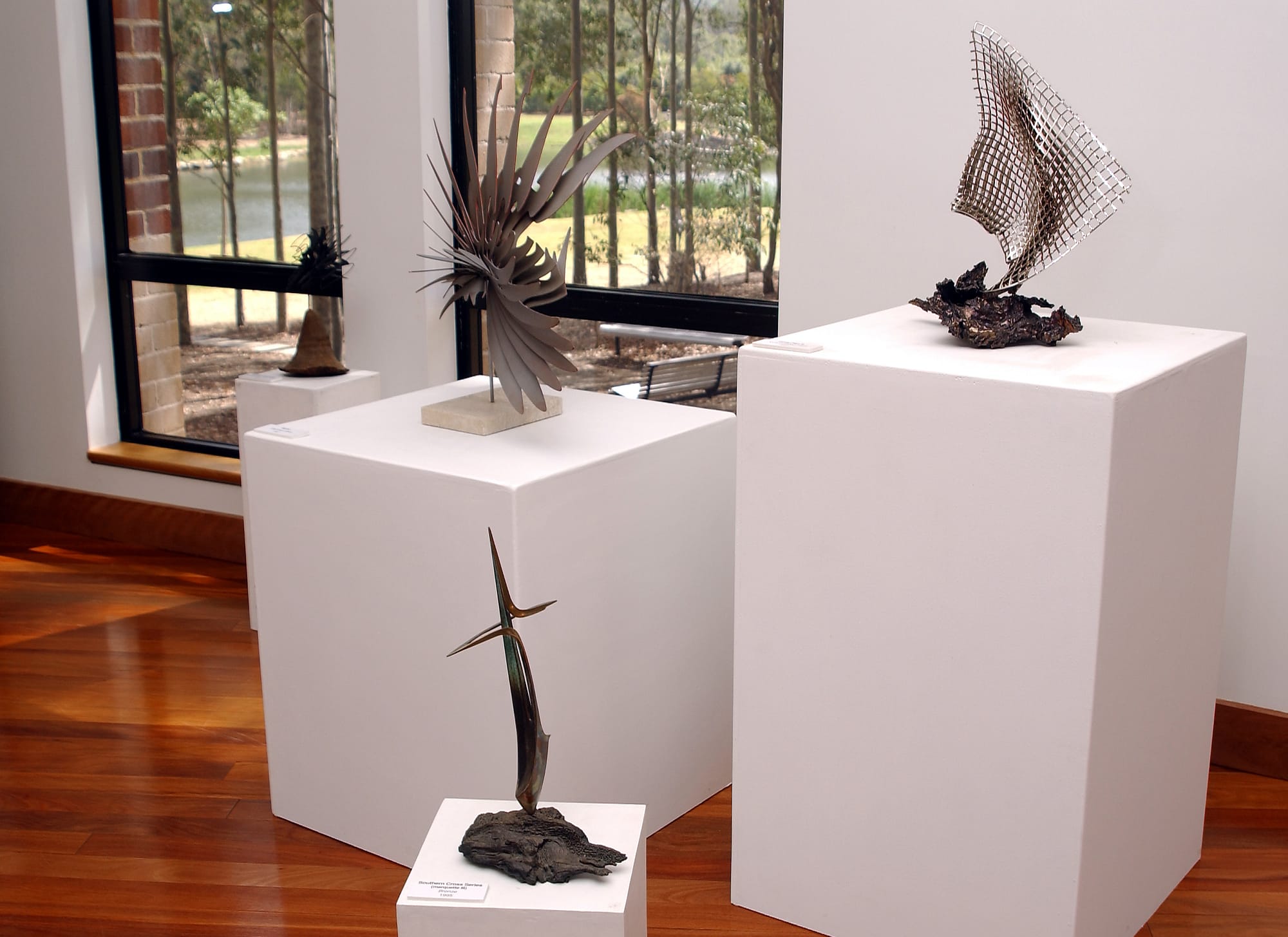 Four small sculptures, image © Effy Alexakis 2002