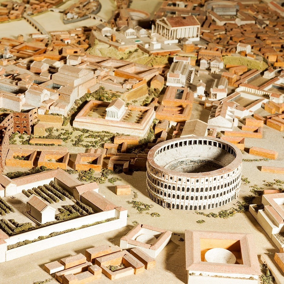 Ancient Rome model, 1976. Image © Bob Miller.