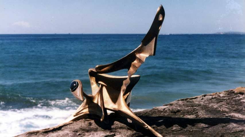 Mountain Devil, bronze, onyx, 1985
