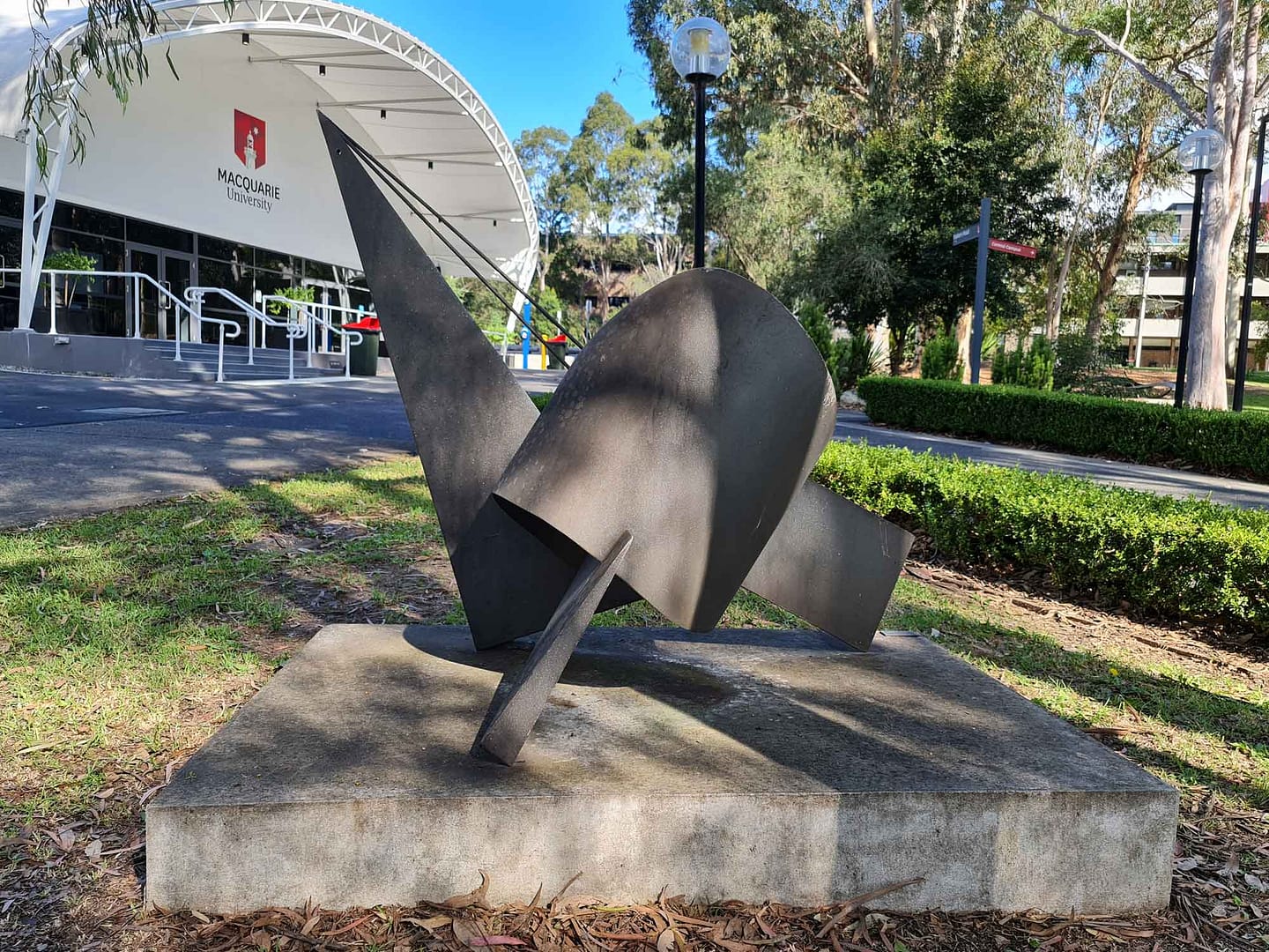 Quartette, 1985, painted steel