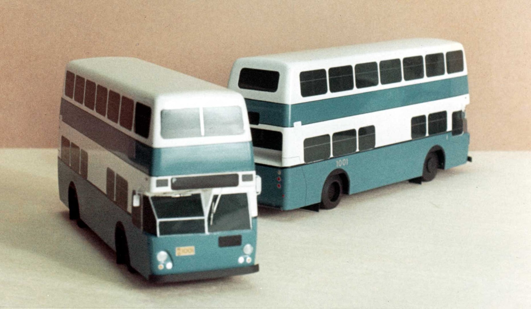 Two double-decker Leyland Atlanteans