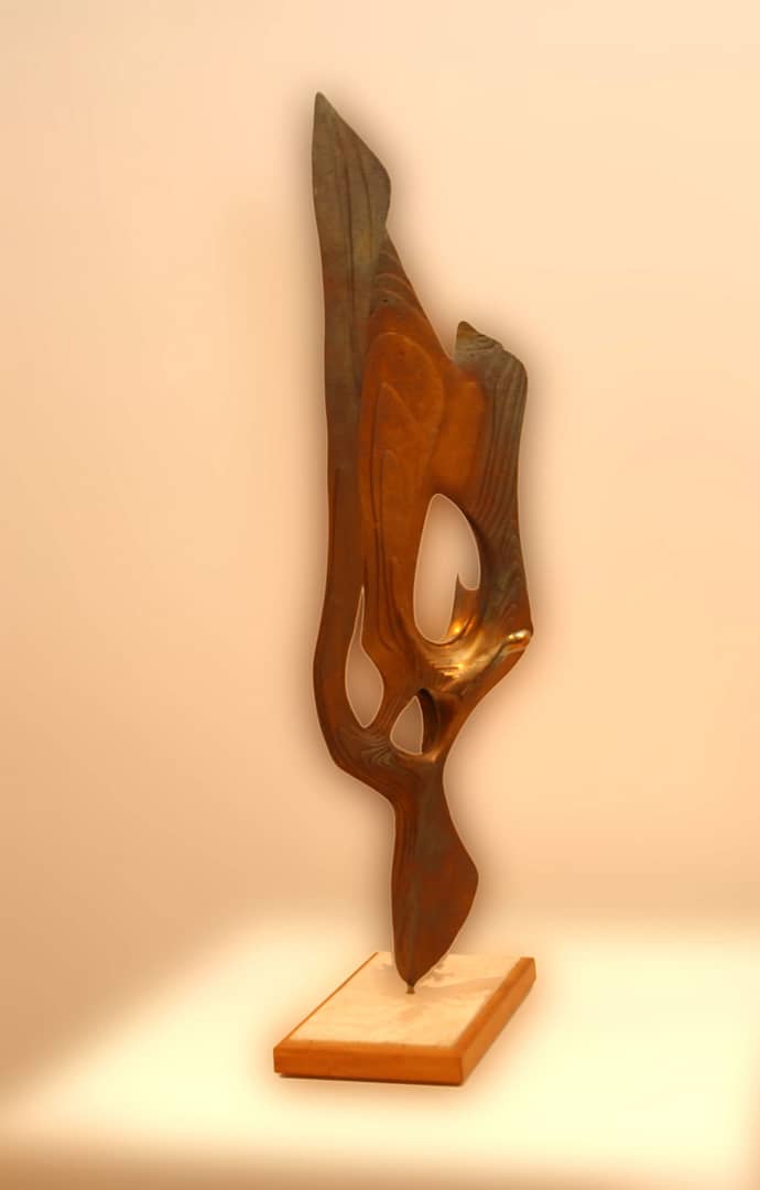 Lamella II, bronze, 1983