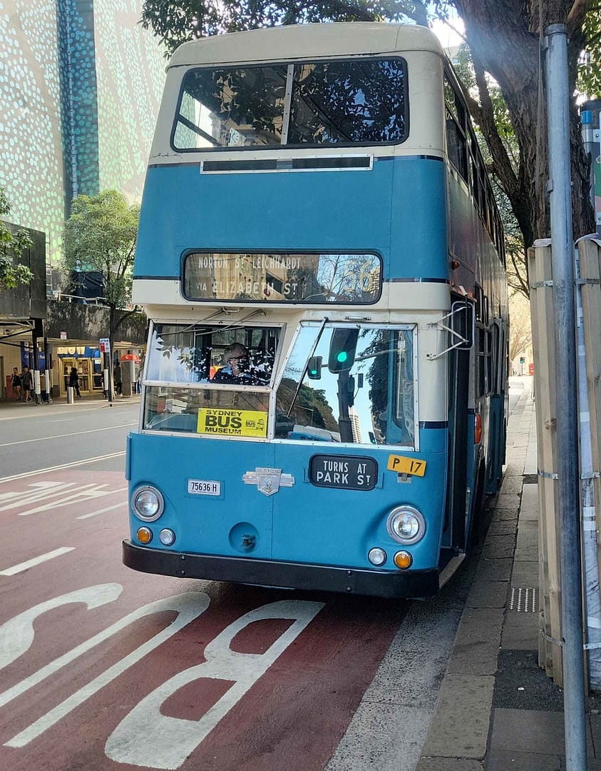 Historic Leyland Atlantean double-decker bus